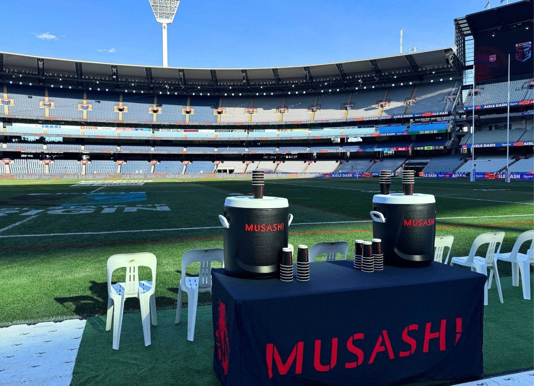 Project name: 55L Branded Coolers by MUSASHI - Sweet Memories Pty Ltd