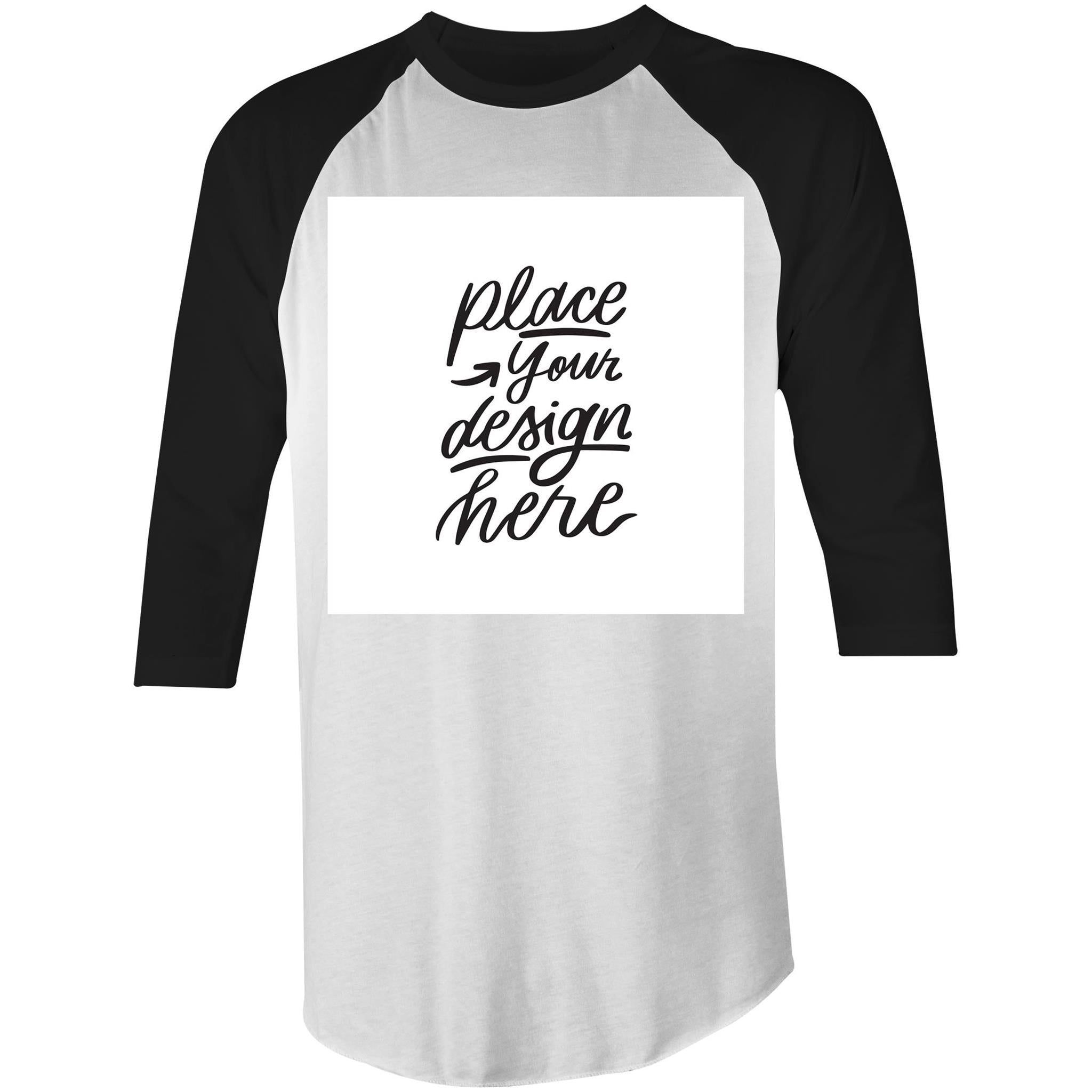 AS Colour Raglan - 3/4 Sleeve T-Shirt Trending