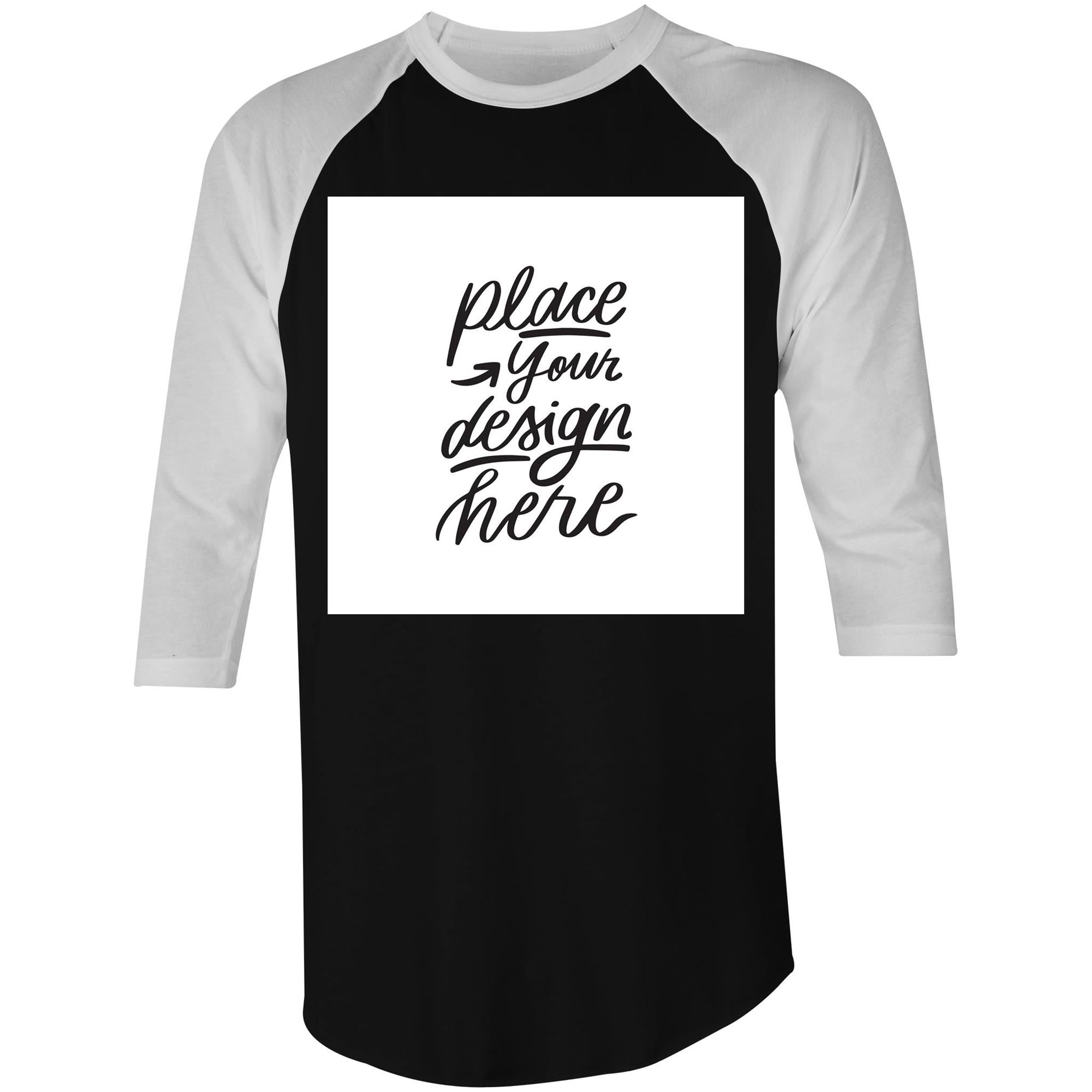 AS Colour Raglan - 3/4 Sleeve T-Shirt Trending