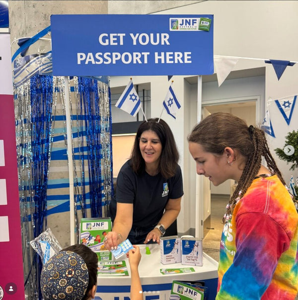 Project name: My Israel Passport by JNF Australia