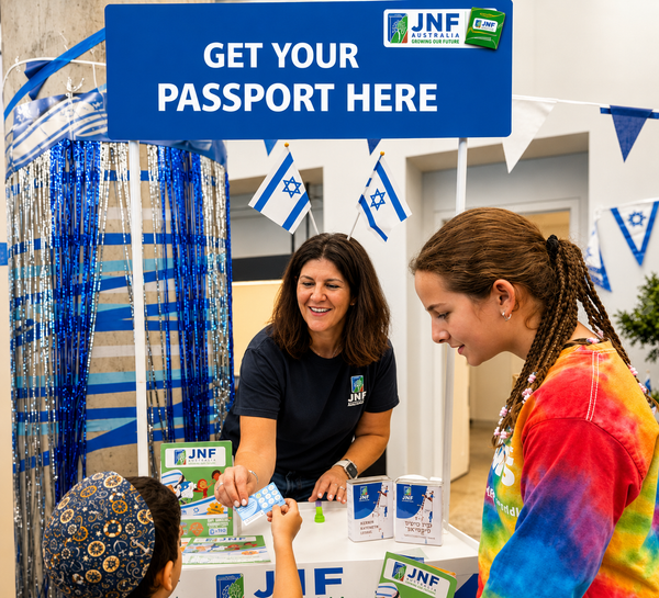 Project name: My Israel Passport by JNF Australia